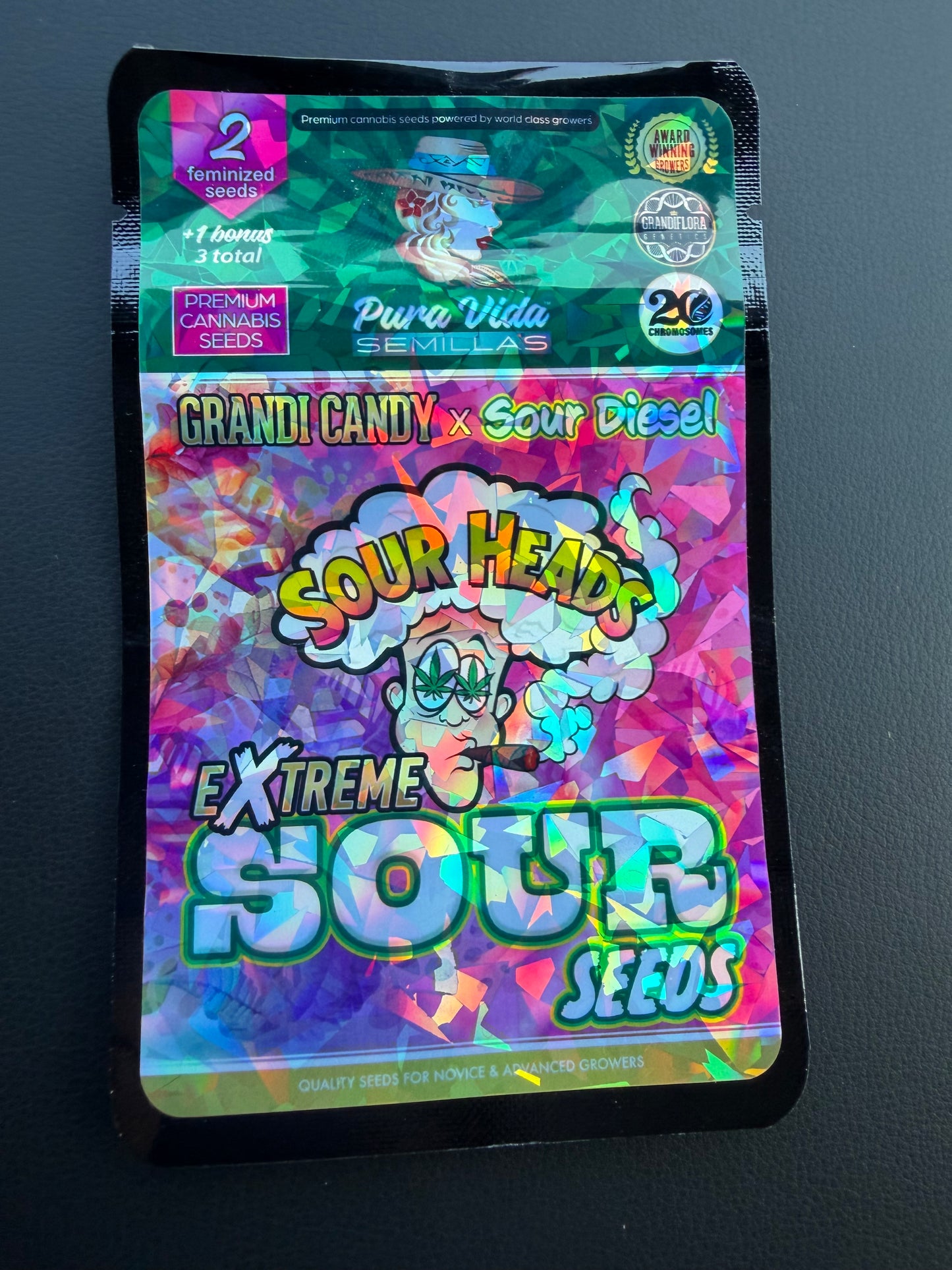 Sour Headz 2+1 seed pack