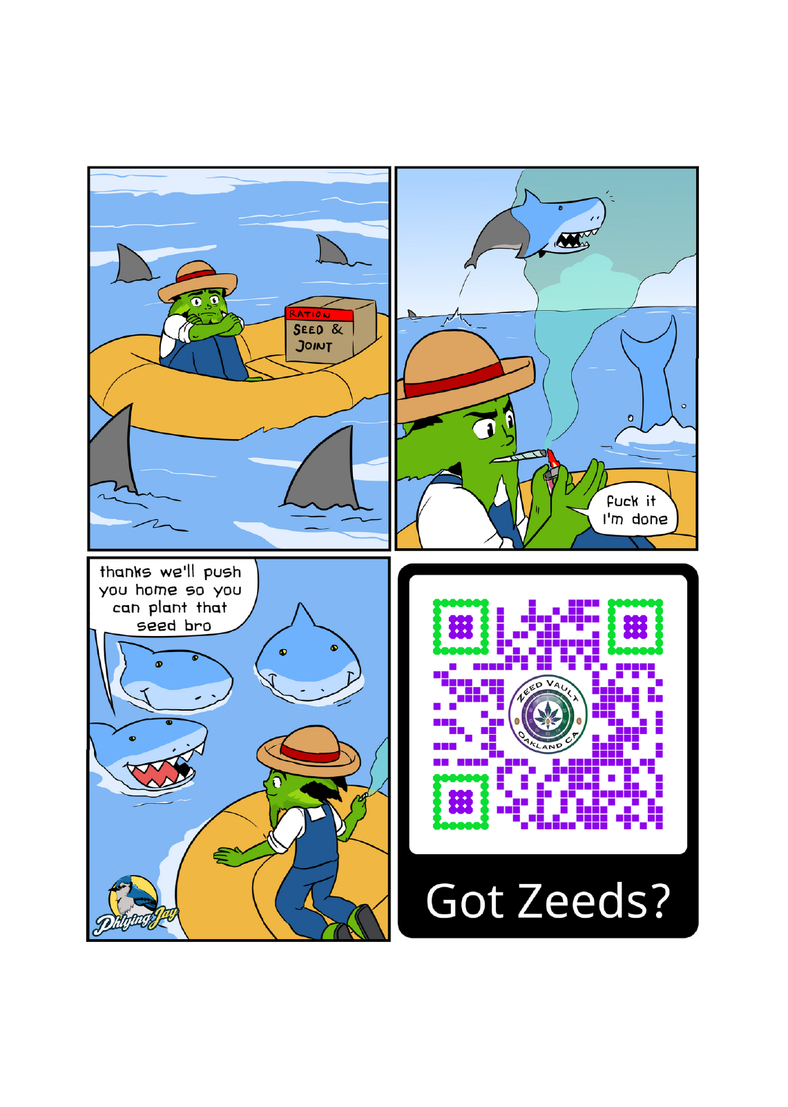 ZV House of Blue Sharkz 5 Pack